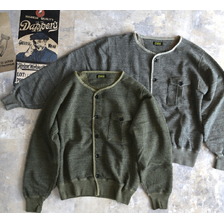 DAPPER'S LOT1684 40's Military Style Sweat Cardigan Special Sewing Model画像