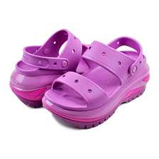 crocs CLASSIC MEGA CRUSH SANDAL BUBBLE 207989-6WQ画像