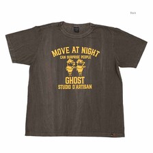 STUDIO D'ARTISAN ピグメント加工プリントTシャツ 8139A画像