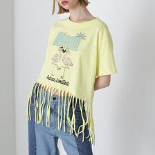 AVIREX FRINGE FLAMINGO T-SHIRT 7834135611画像