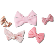 crocs JIBBITZ CHARMING BOW 5 PACK 10013139画像