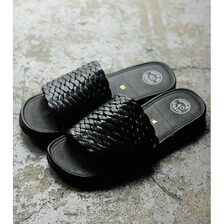 MANO DE SUENOS Handmade leather Sandal (HOJA)画像