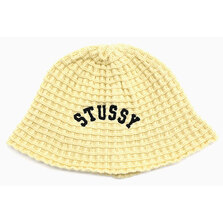 STUSSY BUCKET HAT WAFFLE KNIT 1321201画像