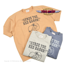 TOYS McCOY SHORT SLEEVE SWEAT SHIRT SNOOPY "CURSE YOU, RED BARON!" TMC2420画像