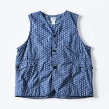POST OVERALLS #1512-VC1 Royal Traveler : vintage calico leaf画像
