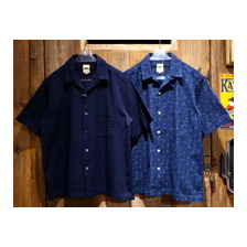 FOB FACTORY &ldquo;INDIGO HOLIDAY SHIRT F3500画像