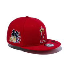 NEW ERA Youth 9FIFTY Shohei Ohtani American League MVP & Home Runs Leaders ロサンゼルス・エンゼルス スカーレット 14339768画像