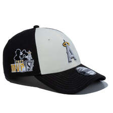 NEW ERA 9FORTY Shohei Ohtani American League MVP & Home Runs Leaders ロサンゼルス・エンゼルス ブラック / クロームホワイト 14339786画像
