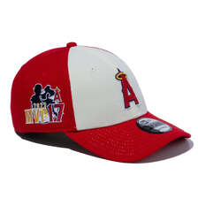 NEW ERA 9FORTY Shohei Ohtani American League MVP & Home Runs Leaders ロサンゼルス・エンゼルス スカーレット / クロームホワイト 14339785画像