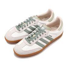 adidas Originals SAMBA OG W FOOTWEAR WHITE/SILVER GREEN/PUTTY MAUVE ID0492画像
