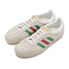 adidas Originals SAMBA OG CRYSTALWHITE/GREEN/BETTER SCARLET IG1826画像