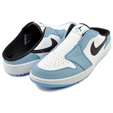 NIKE AIR JORDAN MULE GOLF university blue/black-white FJ1214-400画像