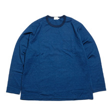BURGUS PLUS Indigo Long T-Shirt HBP-032画像