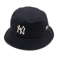 NEW ERA バケット01 ニューヨーク・ヤンキース クーパーズタウン ネイビー 14109578画像