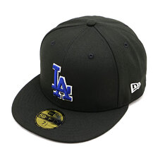 NEW ERA 59FIFTY Vintage Color ロサンゼルス・ドジャース ブラック 14174585画像