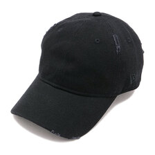 NEW ERA 9TWENTY Damaged Denim ベーシック ブラック 14109859画像