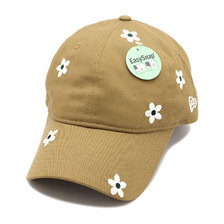 NEW ERA 9TWENTY Flower Embroidery カーキ 14109811画像