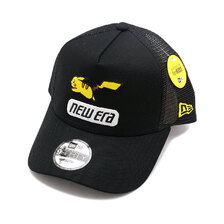 NEW ERA Youth 9FORTY A-Frame トラッカー Pok&eacute;mon ピカチュウ ポケモン ブラック 14124522画像
