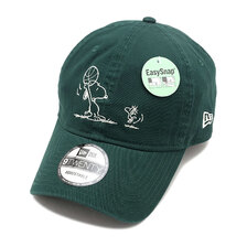 NEW ERA 9TWENTY PEANUTS ピーナッツ スヌーピー ウッドストック バスケットボール ダークグリーン 14124353画像