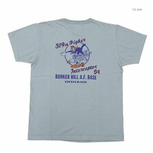 Buzz Rickson's S/S T-SHIRT - 319th FTR.INTCP.SQ. - BR79408画像