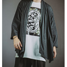 NO ID. BLACK ドレープラップガウン 454006-763T画像