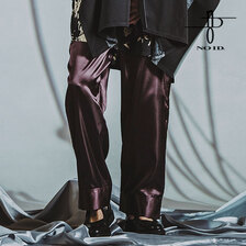 NO ID. BLACK サテンイージーワイドPT 454006-757P画像