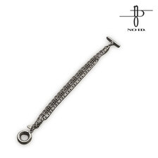 NO ID. トリプルチェーンブレスレット 854170-790A画像