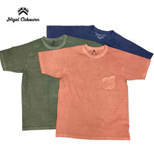 Nigel Cabourn 5.6oz BASIC T-SHIRT ‐ PIGMENT画像