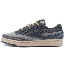 Reebok CLUB C REVENGE "SASHIKO PACK" OBSIDIAN/BLUE HILLS/ASTRAL GREY 100200783画像
