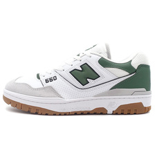 new balance BB550ESB WHITE/GREEN画像