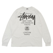 STUSSY WORLD TOUR LS TEE画像
