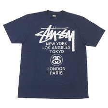 STUSSY WORLD TOUR TEE画像