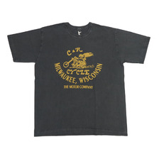 BARNS Pigment Dye Tube S/S Print T-shirt C&R CYCLE MILWAUKEE, WISCONSIN BR-24243画像