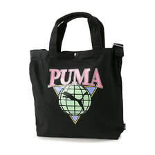 PUMA 14L 帆布トートバッグ BLACK J20302画像