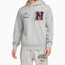 NIKE Club FT Varsity Pullover Hoodie Grey FN3101-063画像