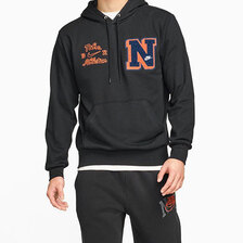 NIKE Club FT Varsity Pullover Hoodie Black FN3101-010画像