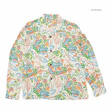 SUN SURF L/S RAYON HAWAIIAN SHIRT - GUARDIAN SPIRT - SS29201画像