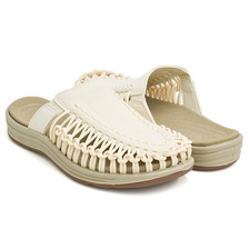 KEEN WOMEN UNEEK II SLIDE BIRCH / PLAZA TAUPE 1027141画像