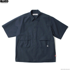 BLUCO BIG POCKET WORK SHIRT S/S 143-21-002画像