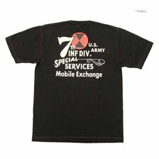 Buzz Rickson's SLUB YARN T-SHIRT - 7th INFANTRY DIVISION - BR79370画像