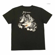 TAILOR TOYO S/S SUKA T-SHIRT EMBROIDERED - FLOATING DRAGON - TT79388画像