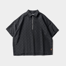 TIGHTBOOTH CHECKER PLATE HALF ZIP SHIRT画像
