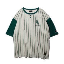 Subciety HENLEY NECK BASEBALL TEE 107-40972画像