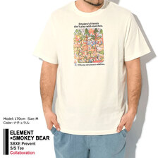 ELEMENT &times; SMOKEY BEAR SBXE Prevent S/S Tee BE021208画像