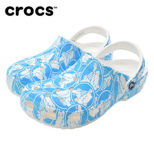 crocs CLASSIC DUKE PRINT CLOG Venetian Blue 210003画像