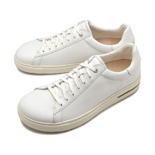 BIRKENSTOCK BEND LOW WHITE | NATURAL-LEATHER | BETTER NARROW 1017724画像
