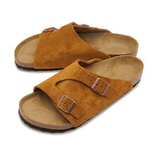 BIRKENSTOCK ZURICH BS VL MINK | SUEDE-LEATHER | BETTER NARROW 1023891画像