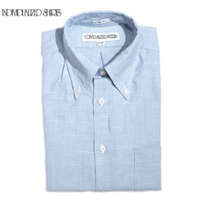 INDIVIDUALIZED SHIRTS L/S STANDARD FIT B.D. COTTON/LINEN SHIRTS blue画像