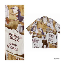 Porter Classic DISNEY V/P PC ALOHA COLLECTIONALOHA SHIRT DONALD DUCK CHIP N' DALE DP-024-2706画像