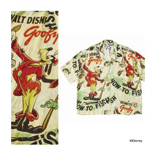Porter Classic DISNEY V/P PC ALOHA COLLECTIONALOHA SHIRT GOOFY 1 DP-024-1911画像